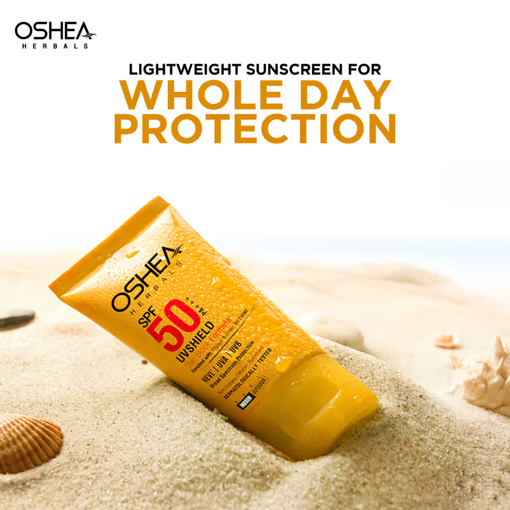 Oshea - Spf50 pa+++ Uvshield Sun Block Formula (Sunscreen) (120g)