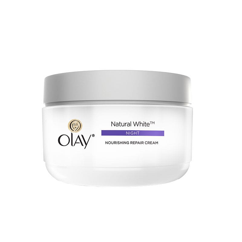 Olay - Natural White 7 IN ONE Nourishing Night Repair Cream (50gm)