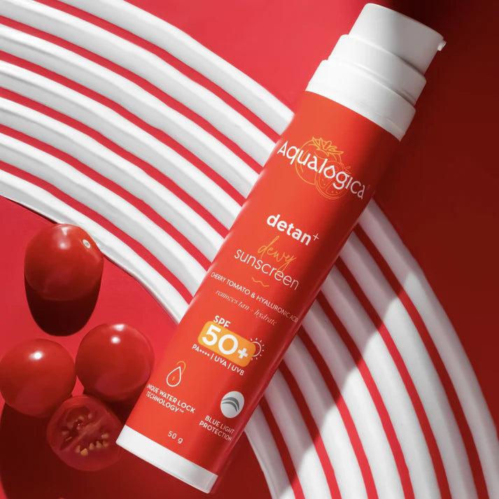 Aqualogica – Detan+ Dewy Sunscreen with SPF 50+ (50G)