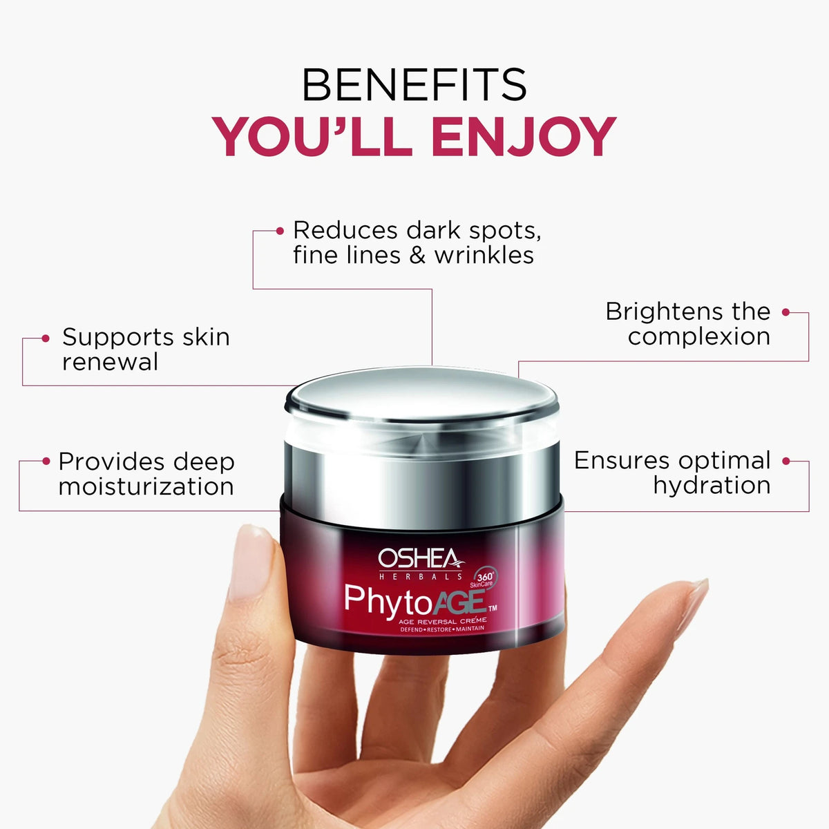 Oshea - Phytoage Age Reversal Cream (50g)
