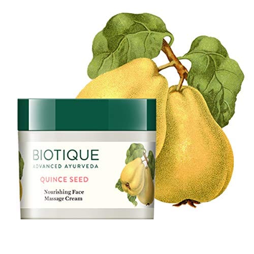 Biotique - Bio Quince Seed Nourishing Face Massage Cream For Normal To Dry Skin (50g)