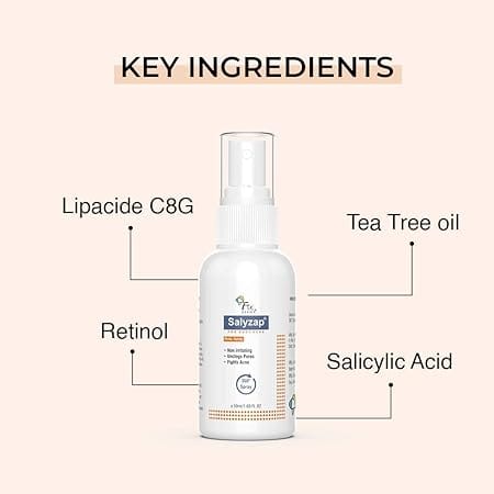 Fixderma - 2% Salicylic Acid Salyzap Body Acne Spray For Acne on Back, Shoulders, Neck & Chest