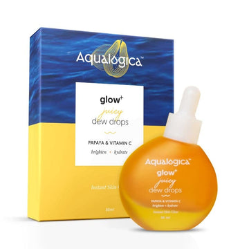 Aqualogica - Glow+ Juicy Dew Drops Liquid Highlighter for Instant Glow & Shimmer (30mL)