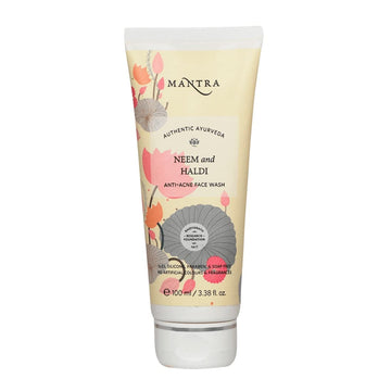 Mantra - Authentic Ayurvedic Neem And Haldi Anti-Acne Face Wash (100mL)