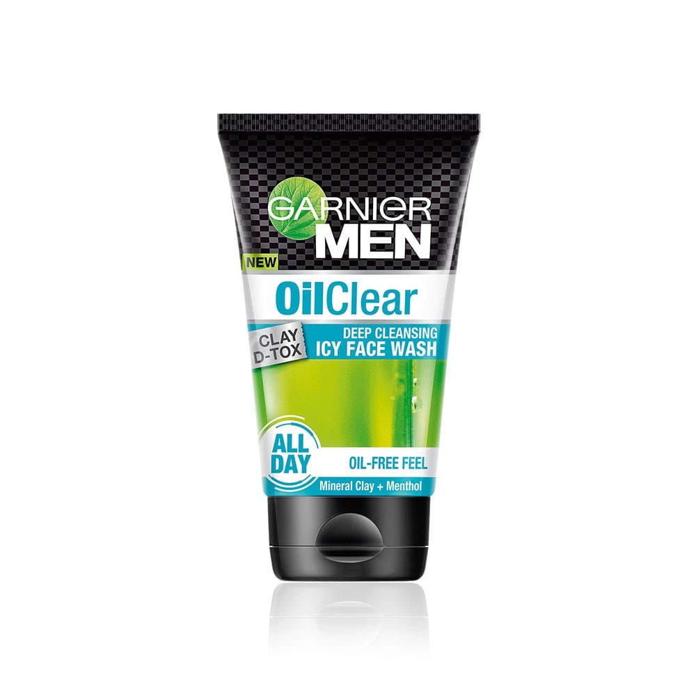 Garnier - Men Oil Clear Icy Face Wash (100g)