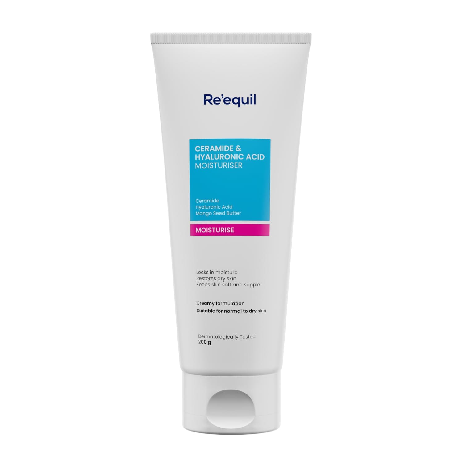 Re'equil - Ceramide & Hyaluronic Acid Moisturiser (100g)