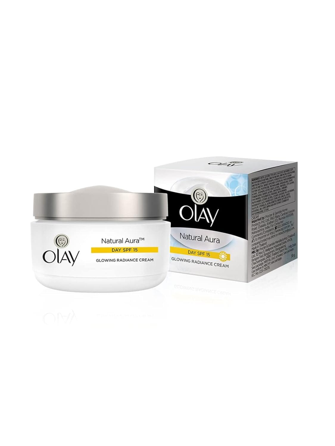 Olay - Natural Aura Spf 15 Glow Radiance Cream (50g)