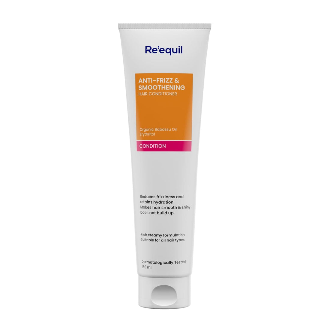Re'equil - Anti Frizz & Smoothening Aloe Vera Conditioner With Babassu Oil