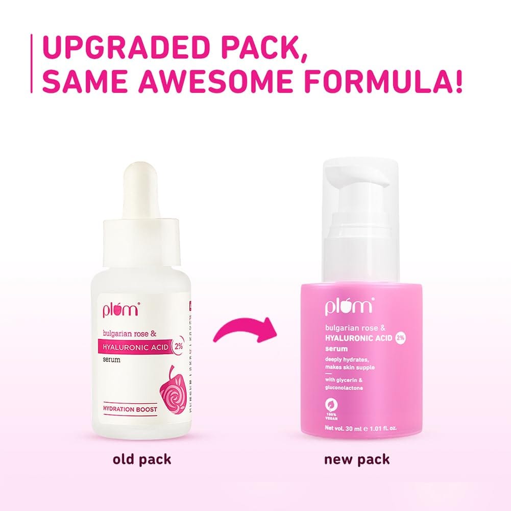 Plum - 2% Hyaluronic Acid Serum with Bulgarian Rose (30ML)