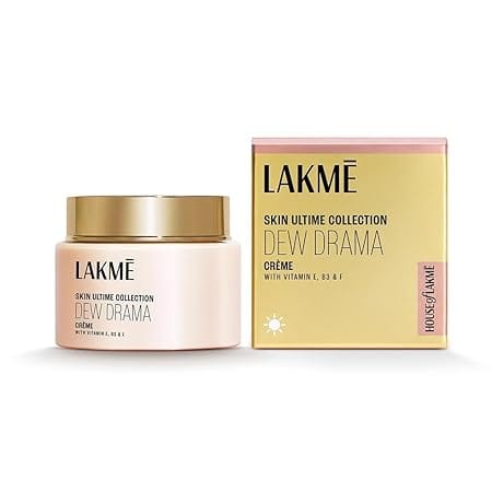 Lakme - Dew Drama Gel Cream, Pro-Ceramides, Vit E + Vit B + Vit F (50g)