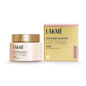 Lakme - Dew Drama Gel Cream, Pro-Ceramides, Vit E + Vit B + Vit F (50g)