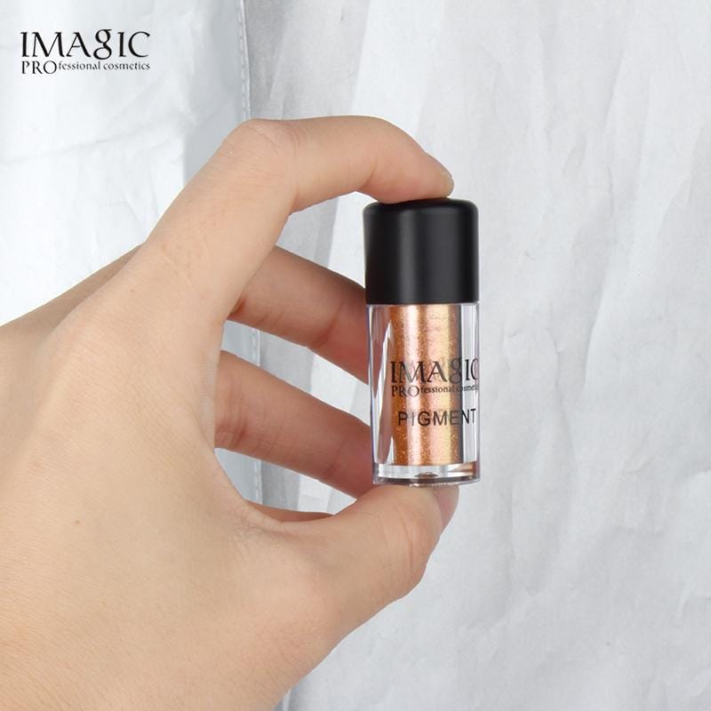 IMAGIC Glitter Eyeshadow Metallic Loose Powder Waterproof Pigments - (P8-Fantacy)