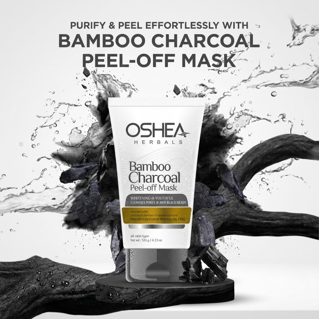 Oshea - Bamboo Charcoal Peel-Off Mask (120g)