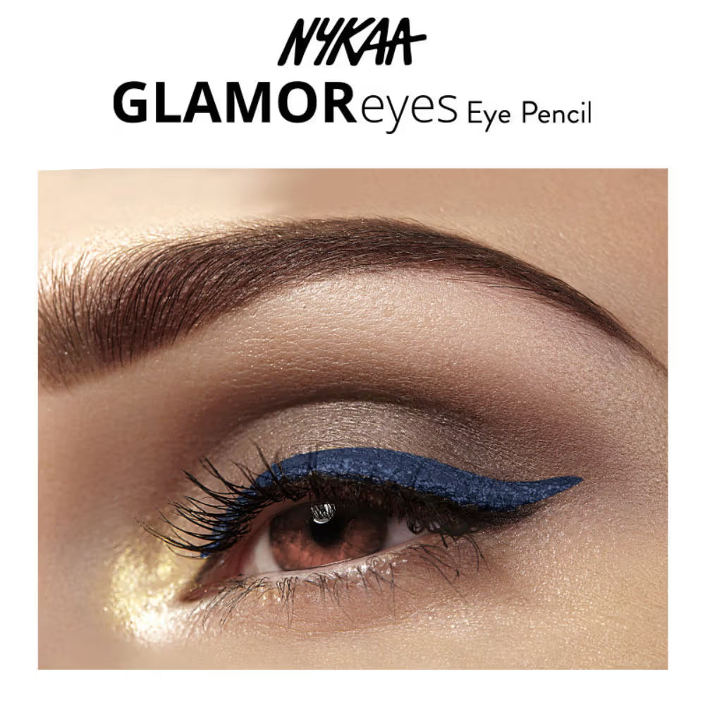 Nykaa - Glamor Eyes Eye Pencil Midnight Mage (1.2g)