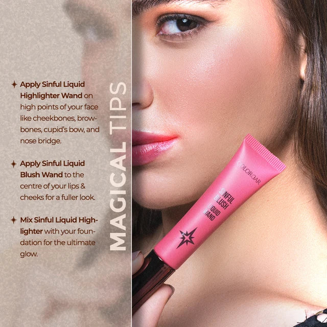 Colorbar - Sinful Highlighter Liquid Wand