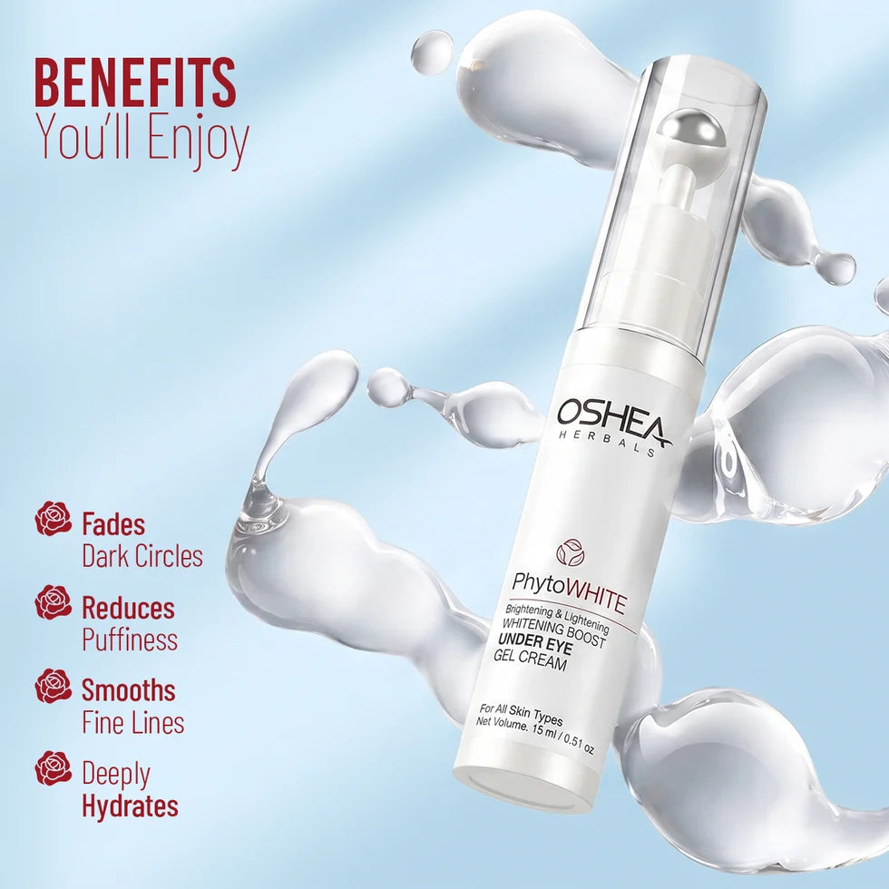 Oshea - Phytowhite Brightening & Lightening Under Eye Gel Cream (15ml)