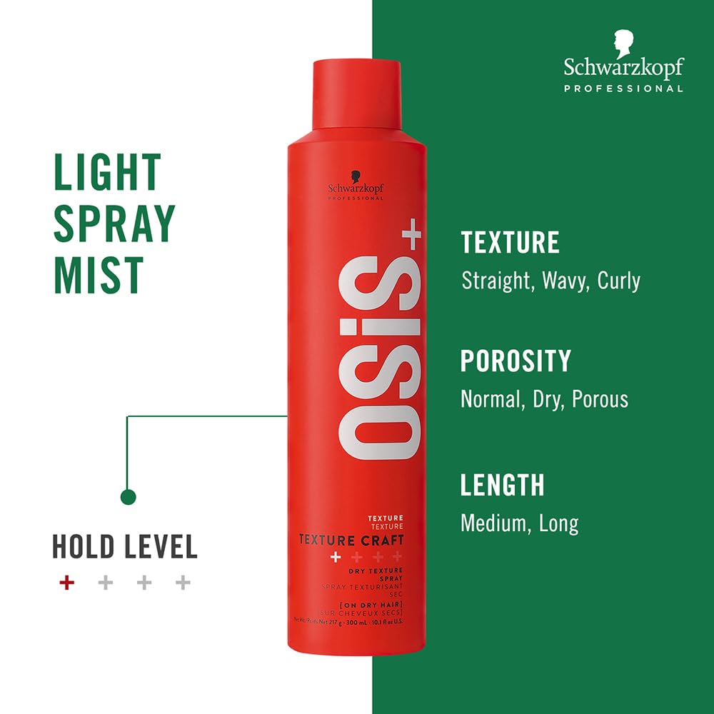 Schwarzkopf Professional - OSiS+ Texture Craft Dry Texture Spray (300ML)