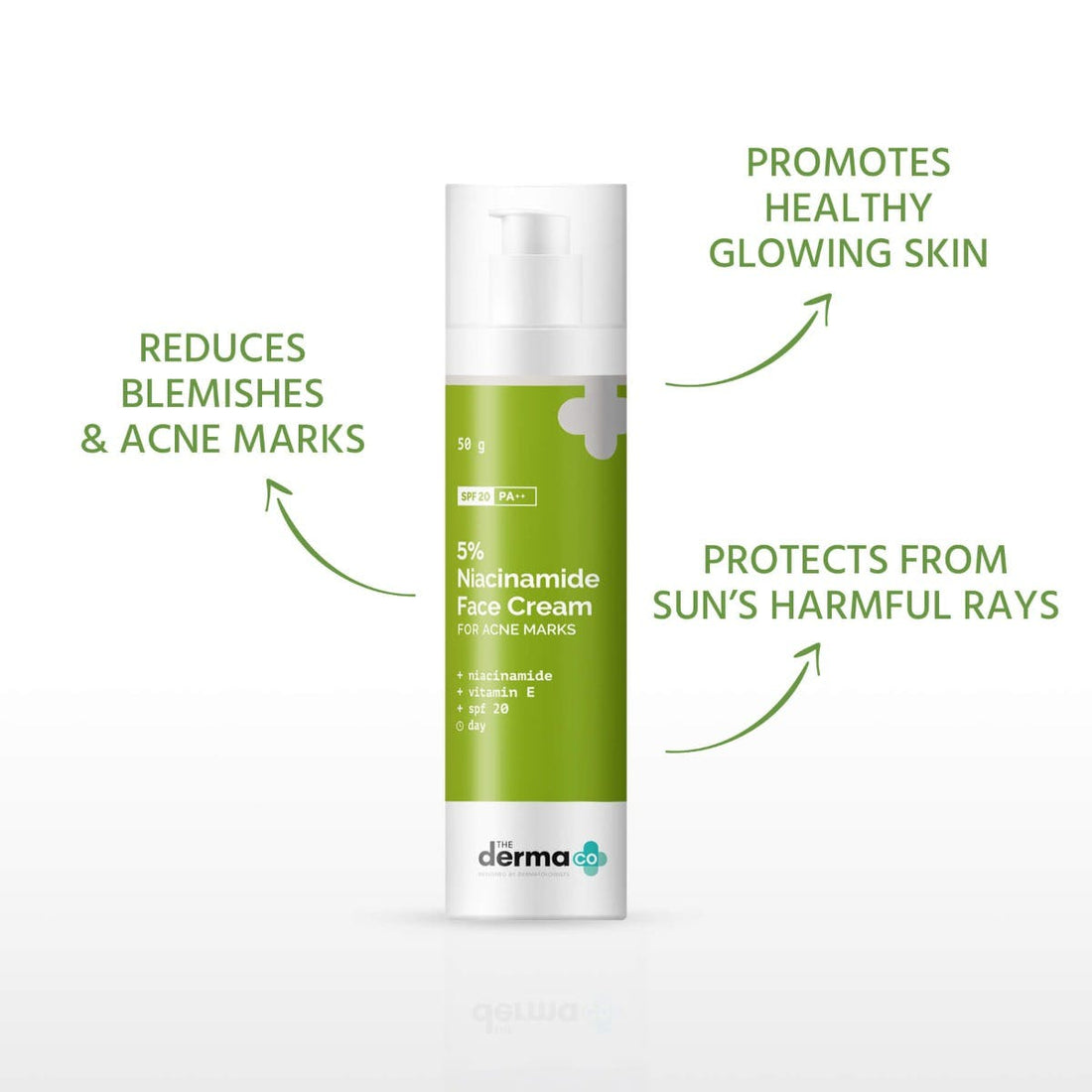The Derma - 5% Niacinamide Face Cream with SPF 20 (50g)