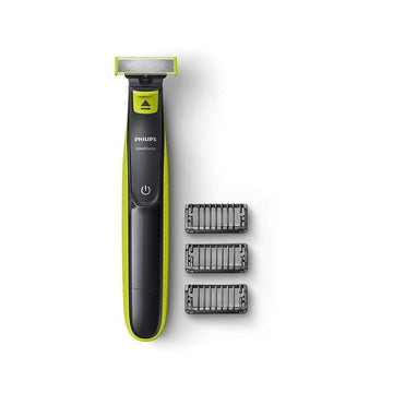 Philips - Oneblade Hybrid Trimmer And Shaver With 3 Trimming Combs (QP2525/10)