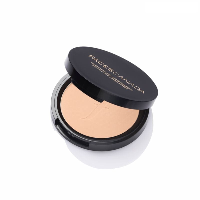 Faces Canada - Weightless Stay Matte Compact SPF-20 Vitamin E & Shea Butter