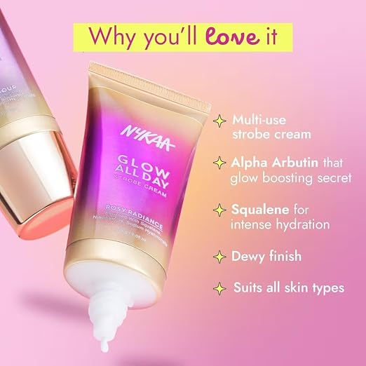 Nykaa - Glow All Day Strobe Cream (30g)
