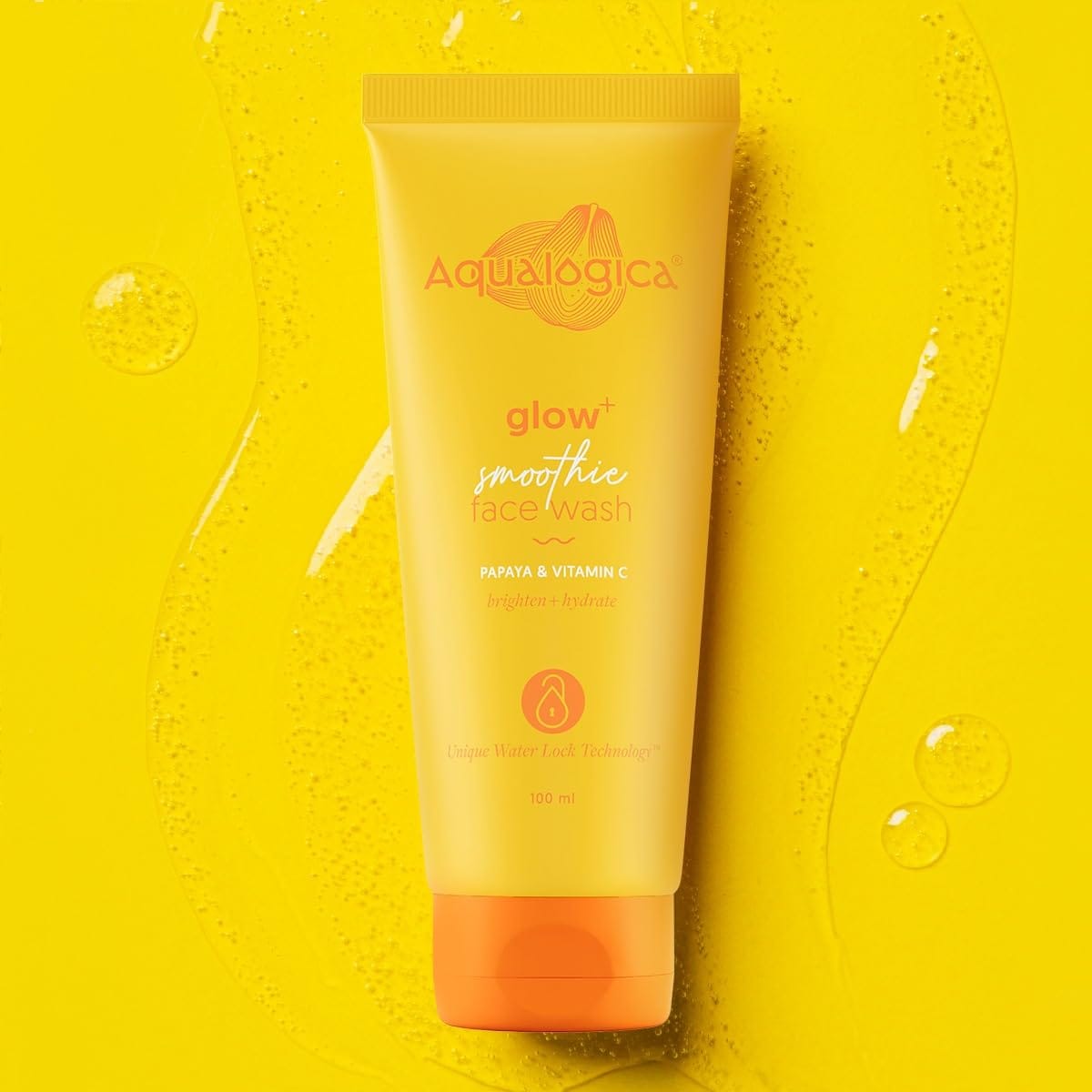 Aqualogica - Glow+ Smoothie Face Wash with Vitamin C (100mL)