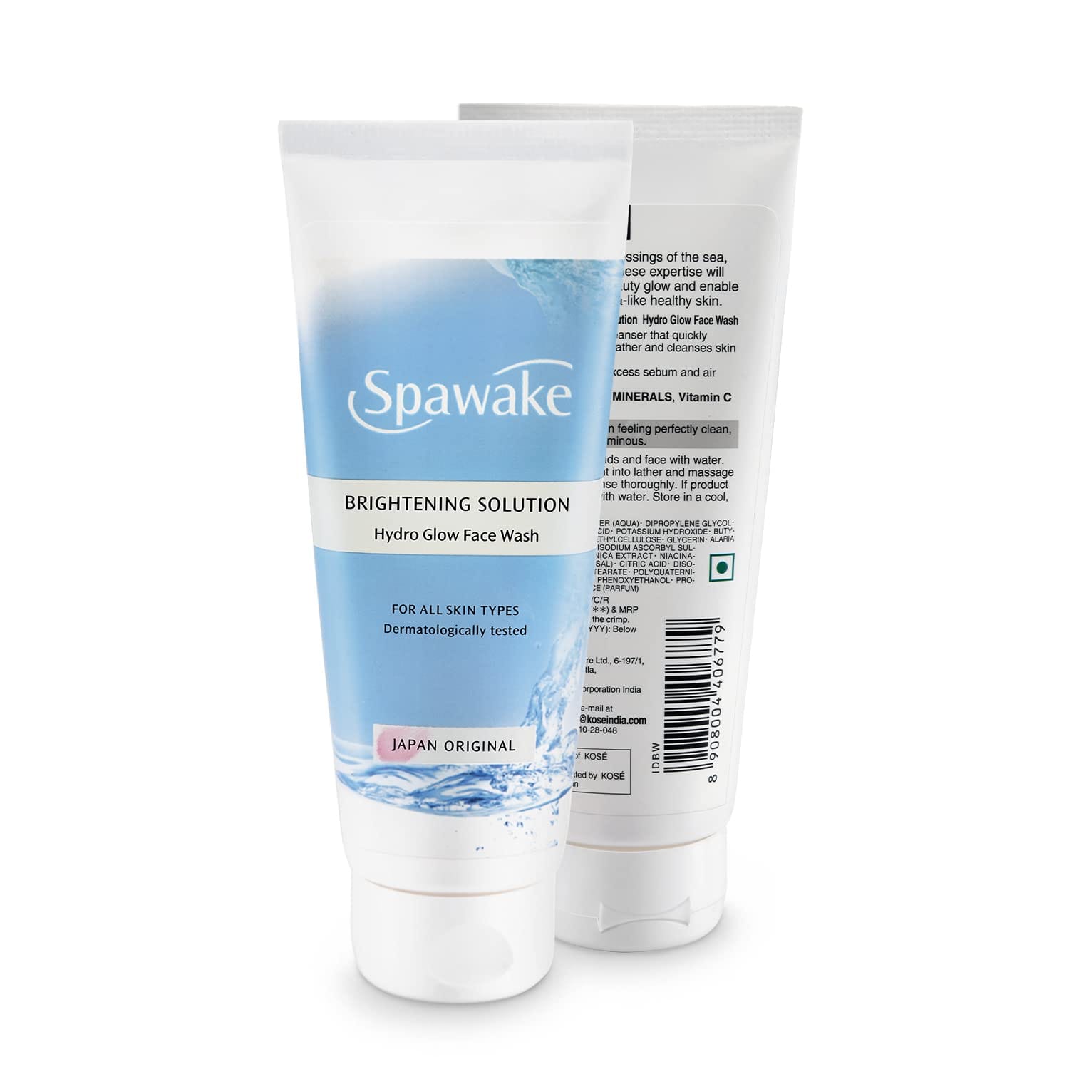 Spawake - Vitamin C Face Wash, Brightening Solution Hydro Glow (100g)