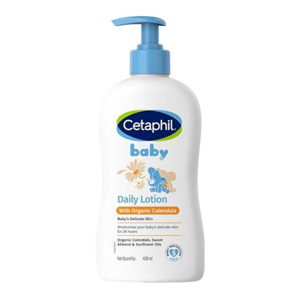 Cetaphil Baby Daily Face & Body Lotion with Organic Calendula (400mL)