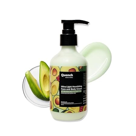 Quench - Bravocado Ultra Light Nourishing Body lotion Enriched with Avocado & Vitamin E (200ml)