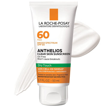 La Roche Posay - SPF 60 - 0.15 Pounds Sunscreen Cream Dry Touch (50mL)