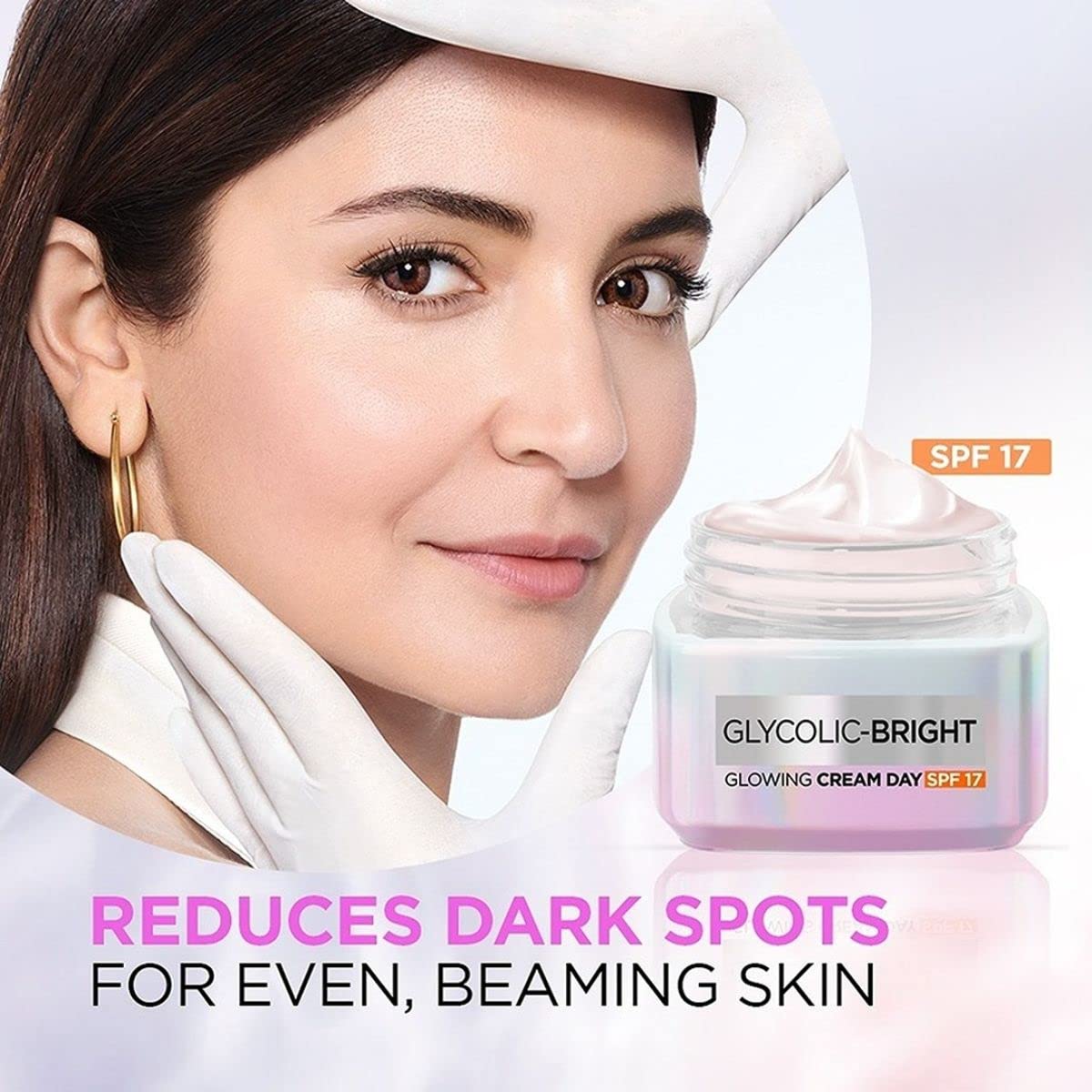 Loreal Paris - Glycolic Bright Day Cream with SPF 17 (15mL)
