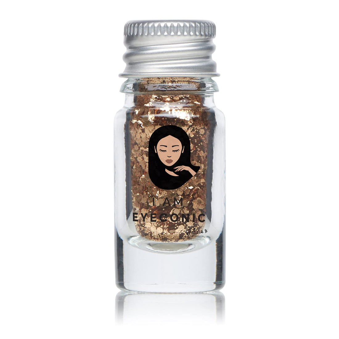 I AM EYECONIC - (3D) Cosmetic Glitters - (Dipped in Gold)