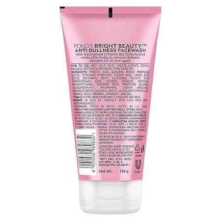 POND'S - Bright Beauty Anti-Dullness & Brightening Facewash With Niacinamide (200g)