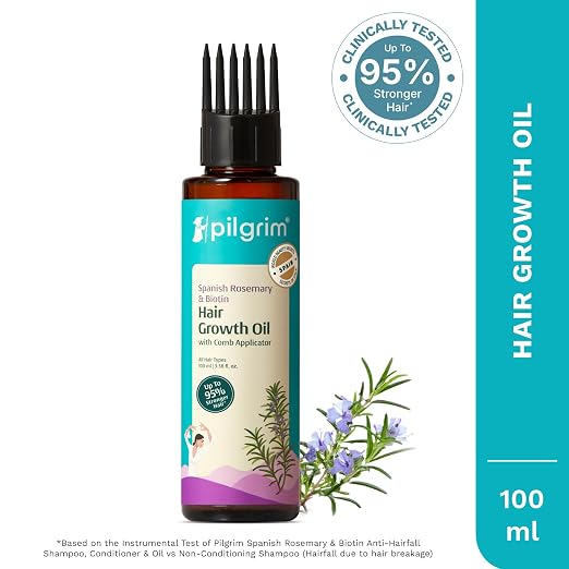 Pilgrim - Spanish Rosemary & Biotin Hair Growth Oil (100ml)