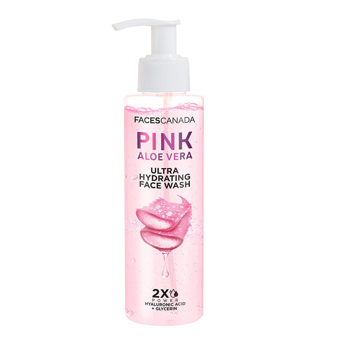FACES CANADA - Pink Aloe Vera Ultra Hydrating Face Wash (100mL)