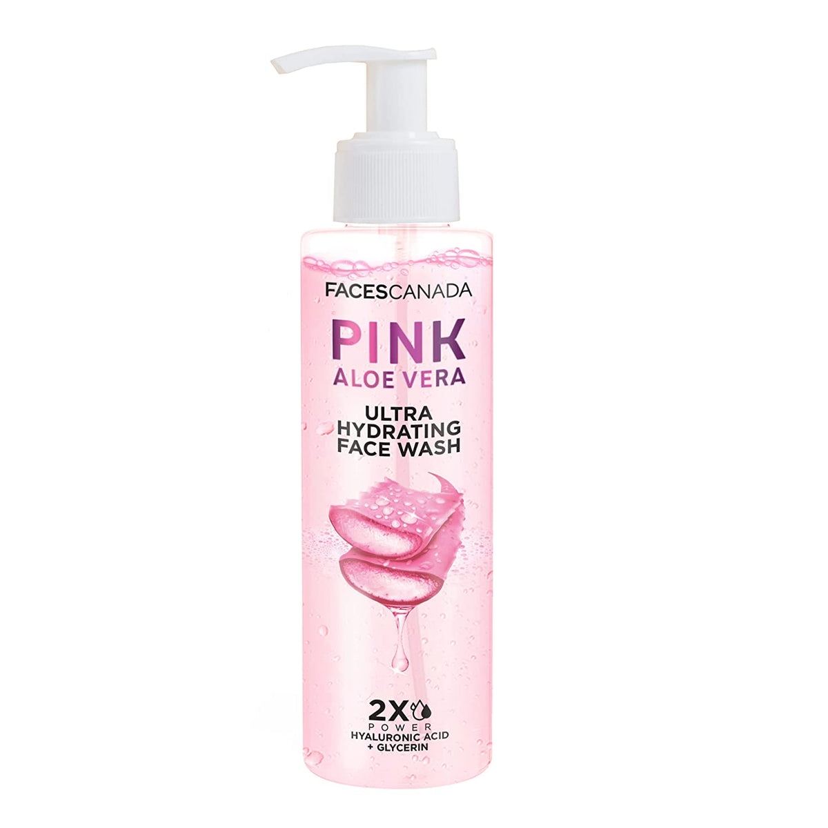 FACES CANADA - Pink Aloe Vera Ultra Hydrating Face Wash (100mL)