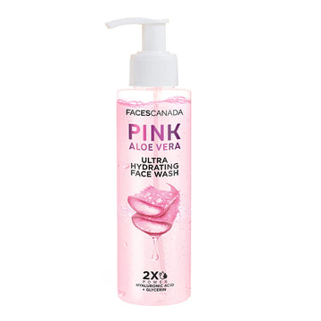 FACES CANADA - Pink Aloe Vera Ultra Hydrating Face Wash (100mL)