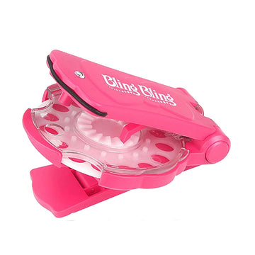 Shining - Bling Diamond Hair Sparkle Stapler Machine Set Gems for Decor Gift