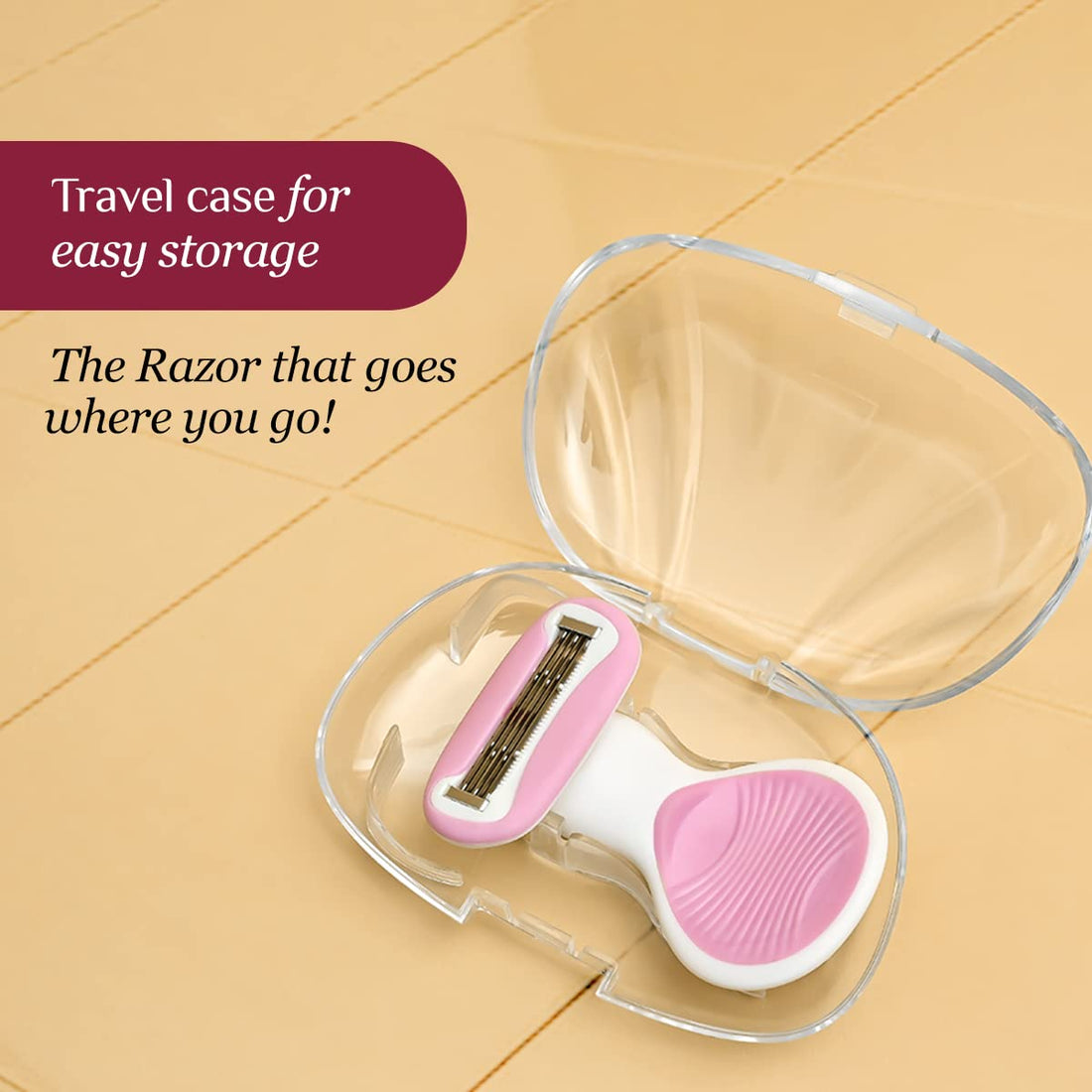 Carmesi - Body Razor for Women's Hair Removal (1 Pc)