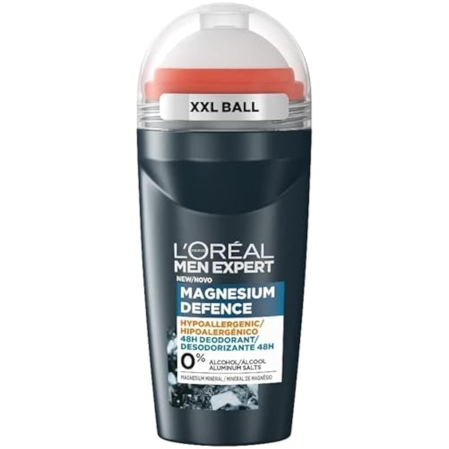 Loreal Paris - Men Expert Fragrance Roll on | Anti Odor ) XXL Ball | 50ml (Magnesium Defence)