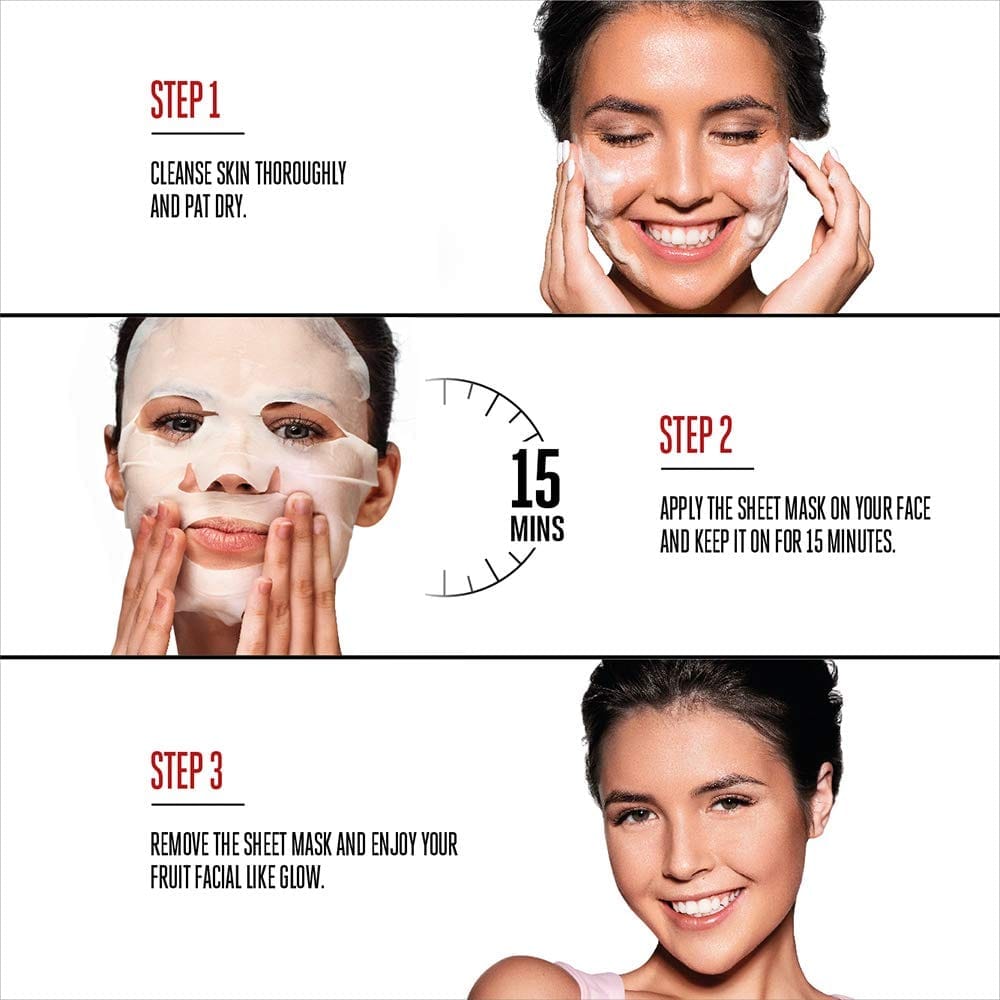 Lakmé - Blush & Glow Lemon Sheet Mask - 20ml