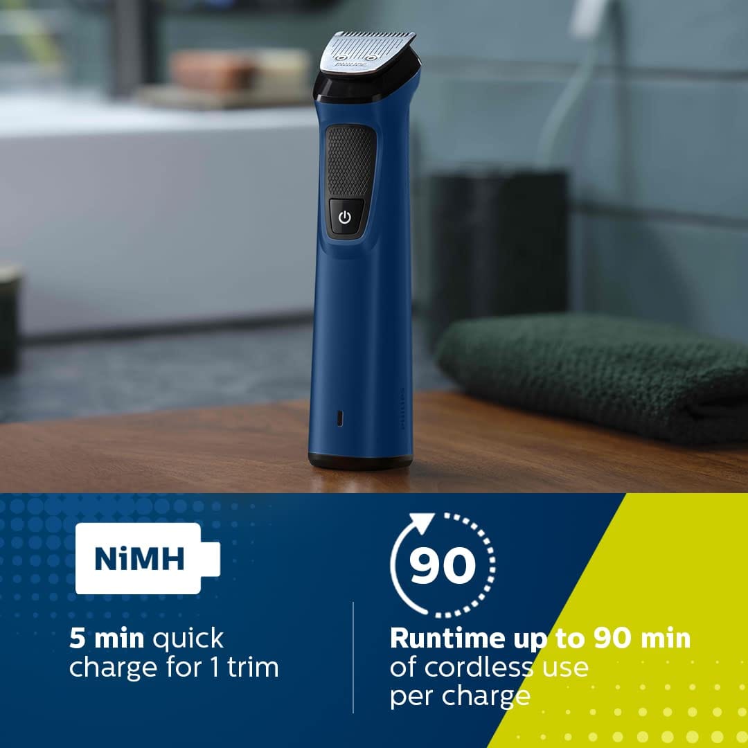 Philips - Multi Grooming Kit (MG7707/15) 5-in-1, Face, Head and Body - All-in-one Trimmer