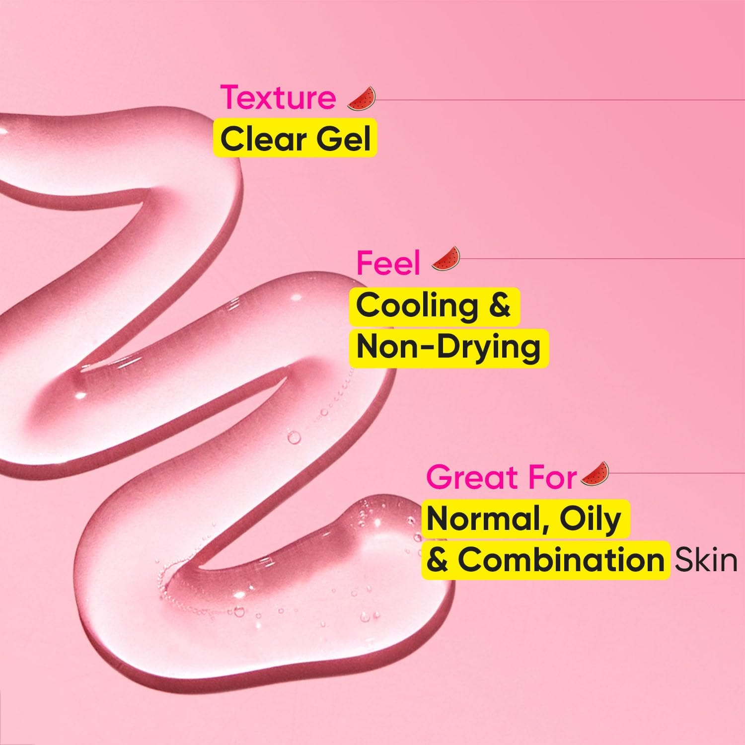 DOT & KEY - Watermelon Super Glow Gel Face Wash With Vitamin C & Cucumber Face Wash For Glowing Skin Oil Free Face Wash Removes Excess Oil&Dirt For Combination & Oily Skin For Women & Men (100ML)