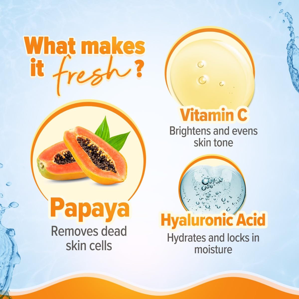 Aqualogica - Glow+ Smoothie Face Wash with Vitamin C (100mL)