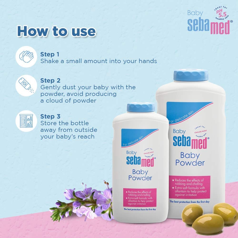 Sebamed - Powder For Delicate Skin With Olive Oil