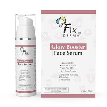 Fixderma - 5% Niacinamide Serum Glow Booster Face serum with 6.5% Mandelic Acid & 0.5% (30g)