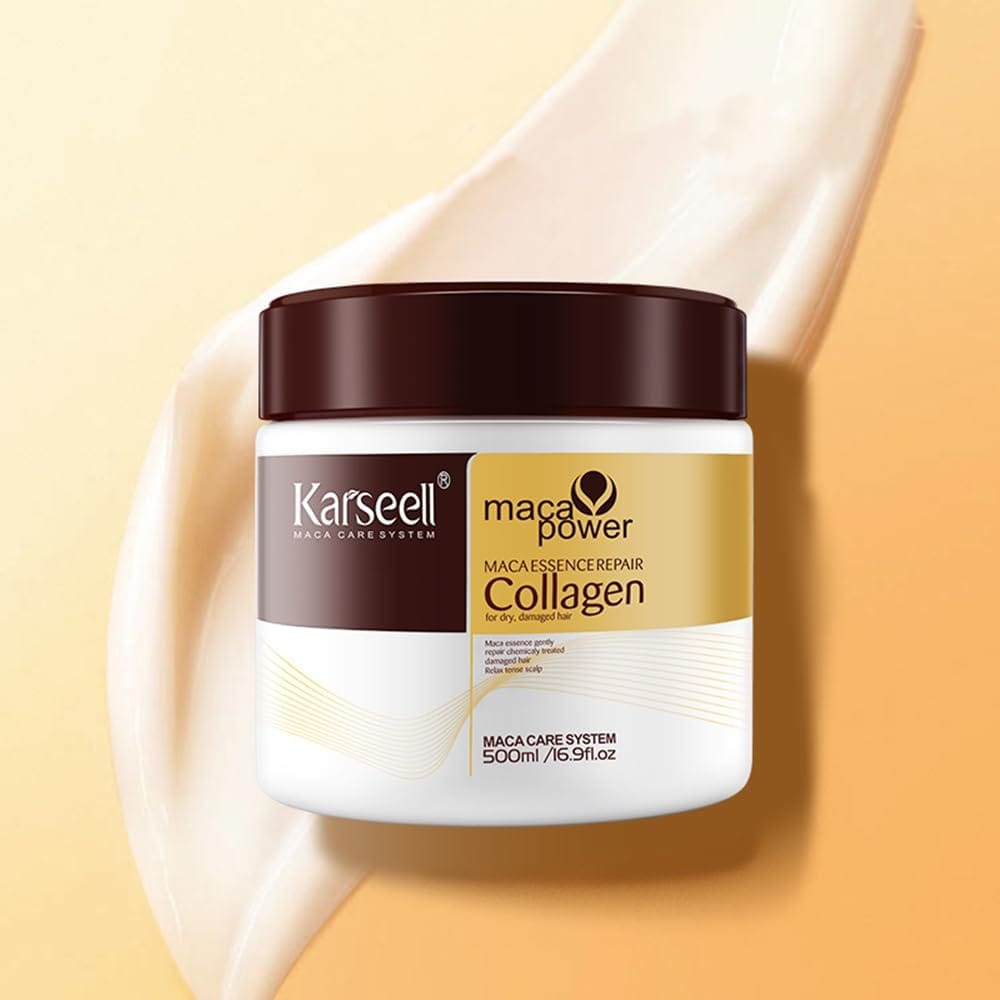 Karseell - Collagen Hair Mask - Deep Repair Conditioning & Hydration (500mL)