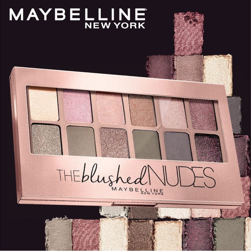 Maybelline New York - The Blushed Nudes Eye Shadow Palette