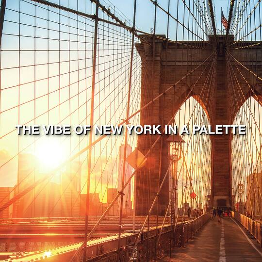 Maybelline New York The City Mini Eyeshadow Palette Brooklyn Orange-(6.1g)