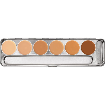 KRYOLAN - DERMACOLOR CAMOUFLAGE CREME PALETTE (Bridal) 6 Shades